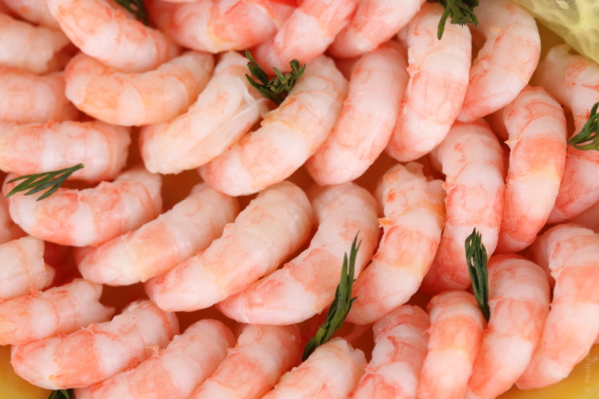 Camarón Calibre 100/200  Coc/Pel  a  $ 6.-990 con IVA Incluido.